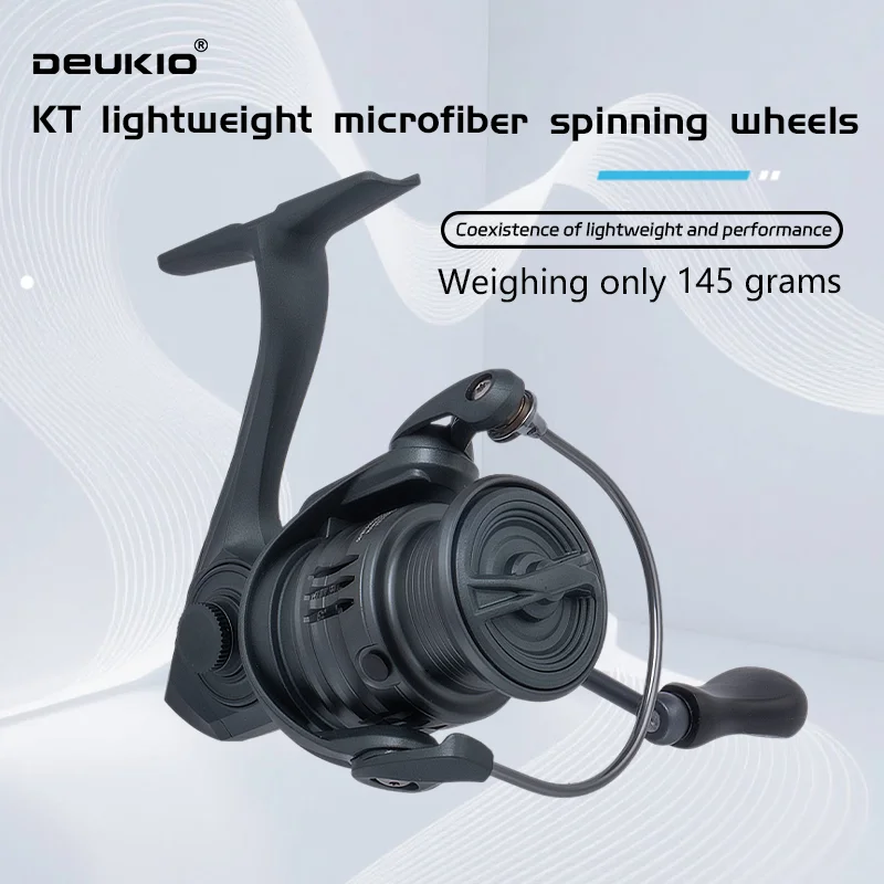 Kastking Reel Zephyr - DEUKIO รอกตกปลาแบบสปินนิ่งน้ำหนักเบา อัตราทดเกียร์ 5.2:1 รอกตกปลาแบบสปินนิ่งทรงพลังสำหรับน้ำจืดและน้ำเค็ม