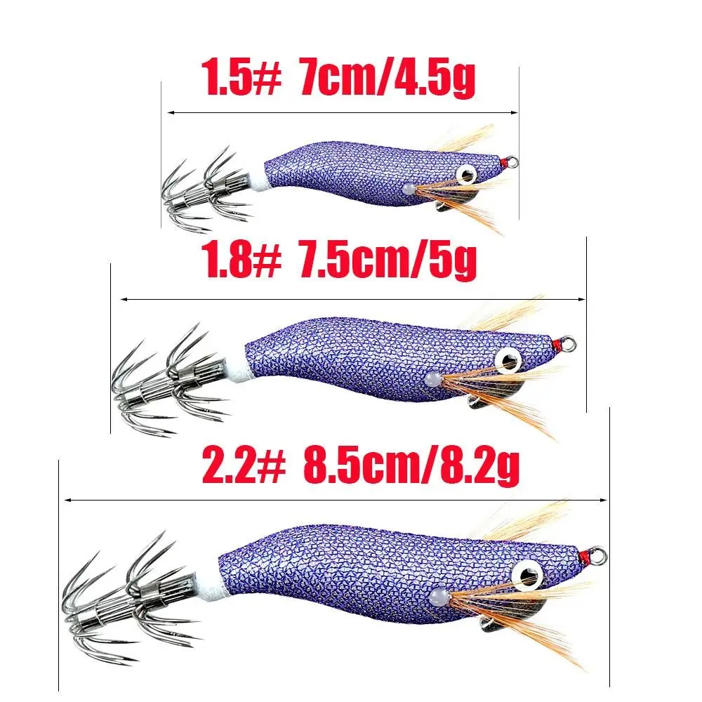 เหยื่อตกปลาหมึกเรืองแสง เหยื่อ - Fishing Hook Jig บทวิจารณ์และราคา