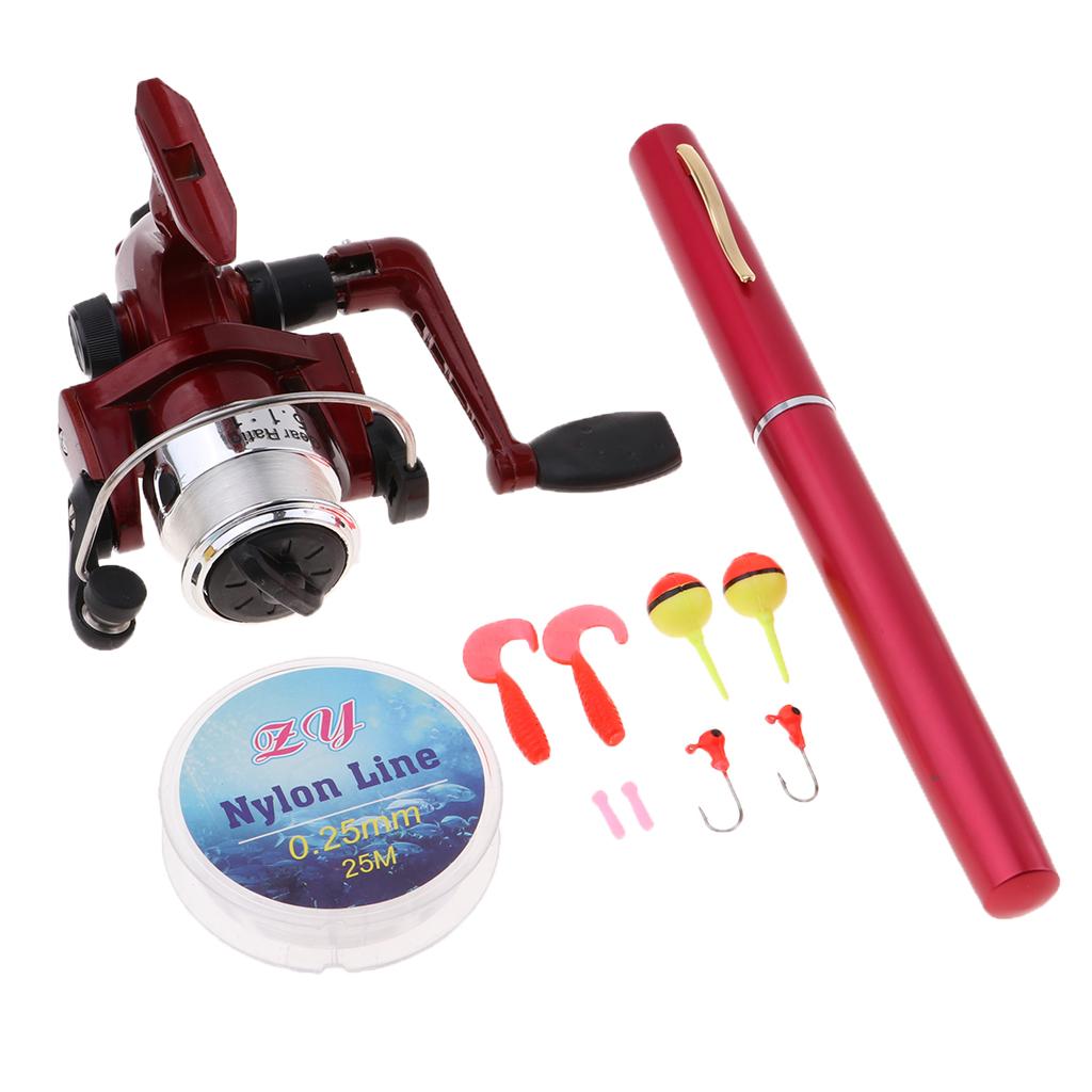 ชุดอุปกรณ์ตกปลาแบบพกพาขนาดเล็ก - Fishing Hook Jig บทวิจารณ์และราคา