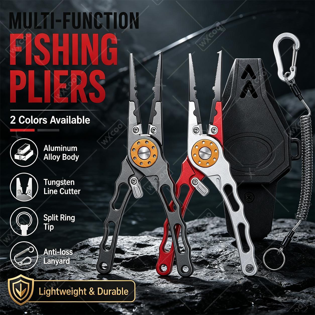 คีมตกปลาอเนกประสงค์ อลูมิเนียม - Fishing Hook Remover บทวิจารณ์และราคา